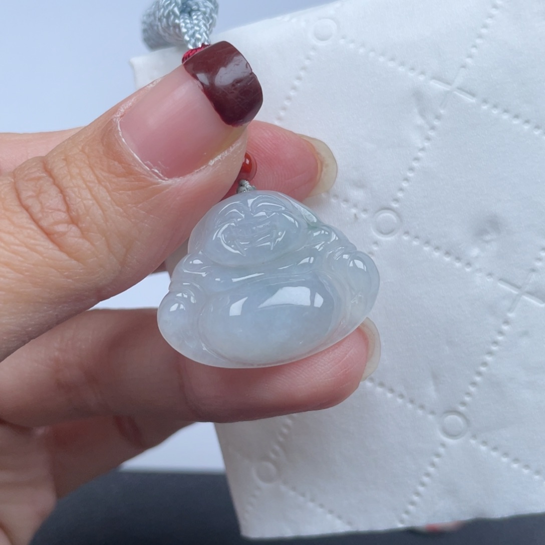 翡翠颈饰未镶嵌纯天然a货缅甸翡翠包邮