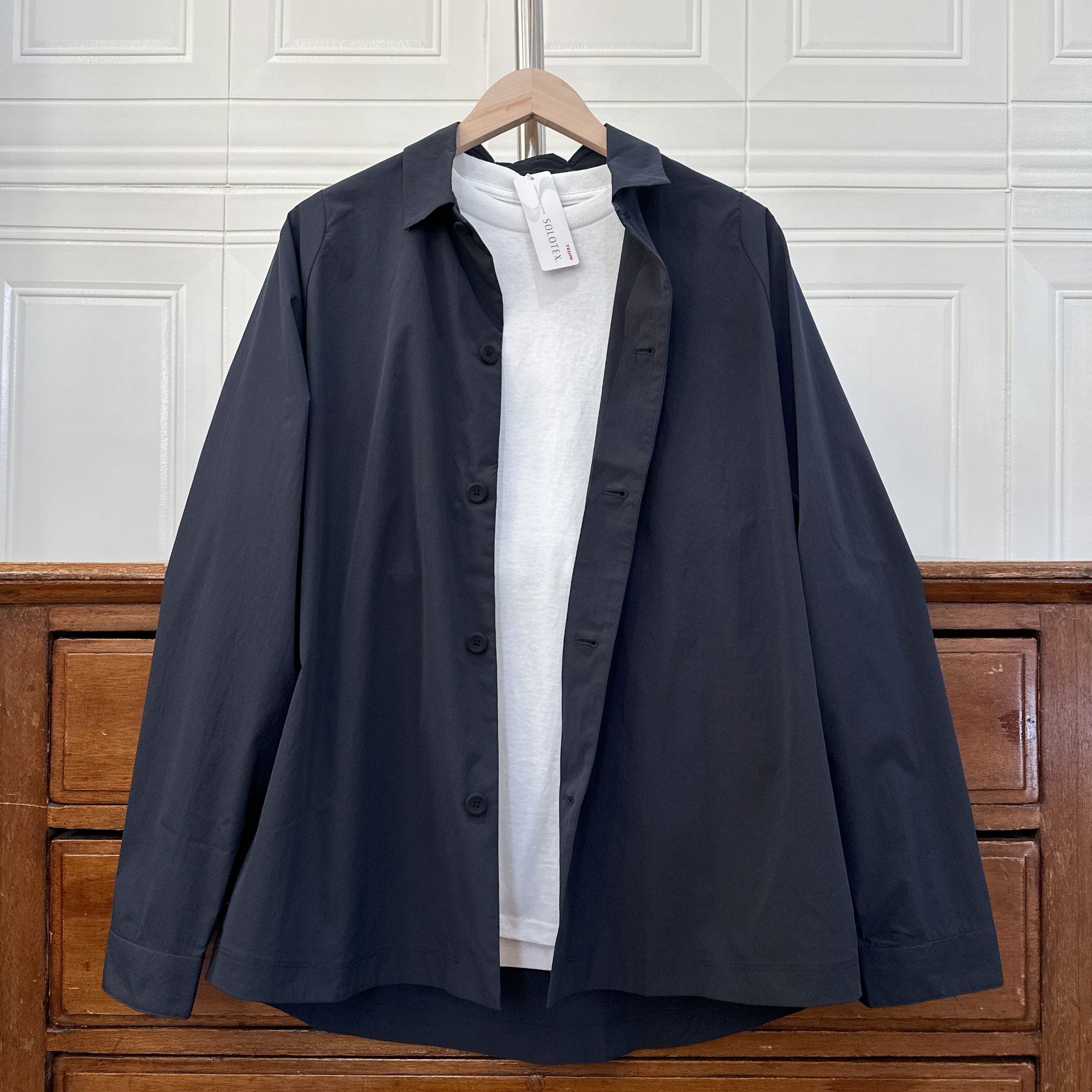 ini 黑科技舒柔特时尚休闲长袖翻领衬衫 XX059 DM25B404