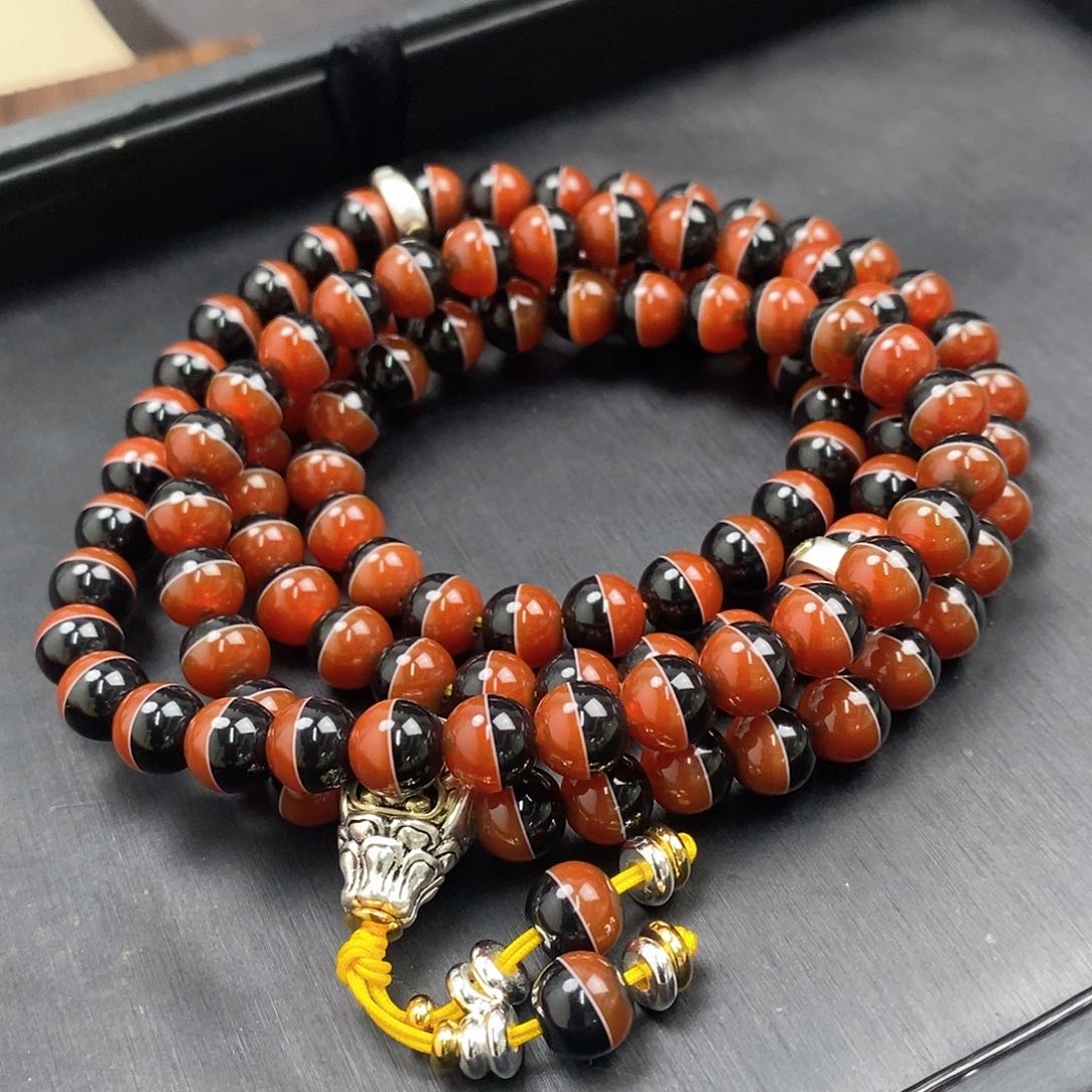 玛瑙/玉髓合金玛瑙项链