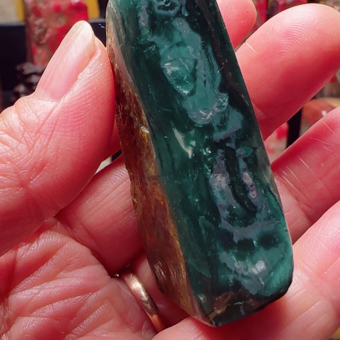 昌化石昌化绿印章