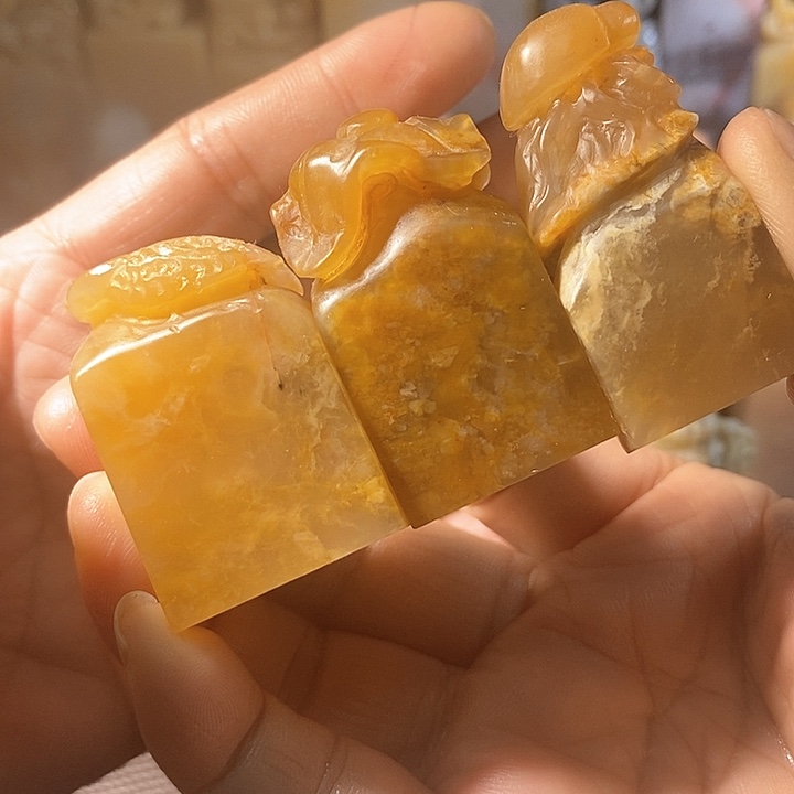巴林石印石巴林石雕刻艺术品