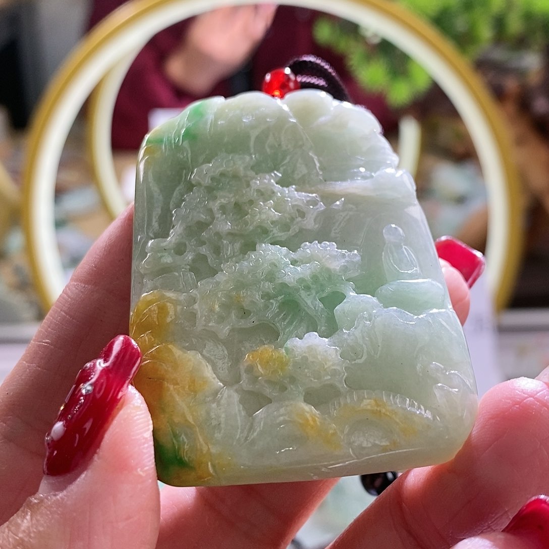 【闪购商品】翡翠颈饰未镶嵌悟道