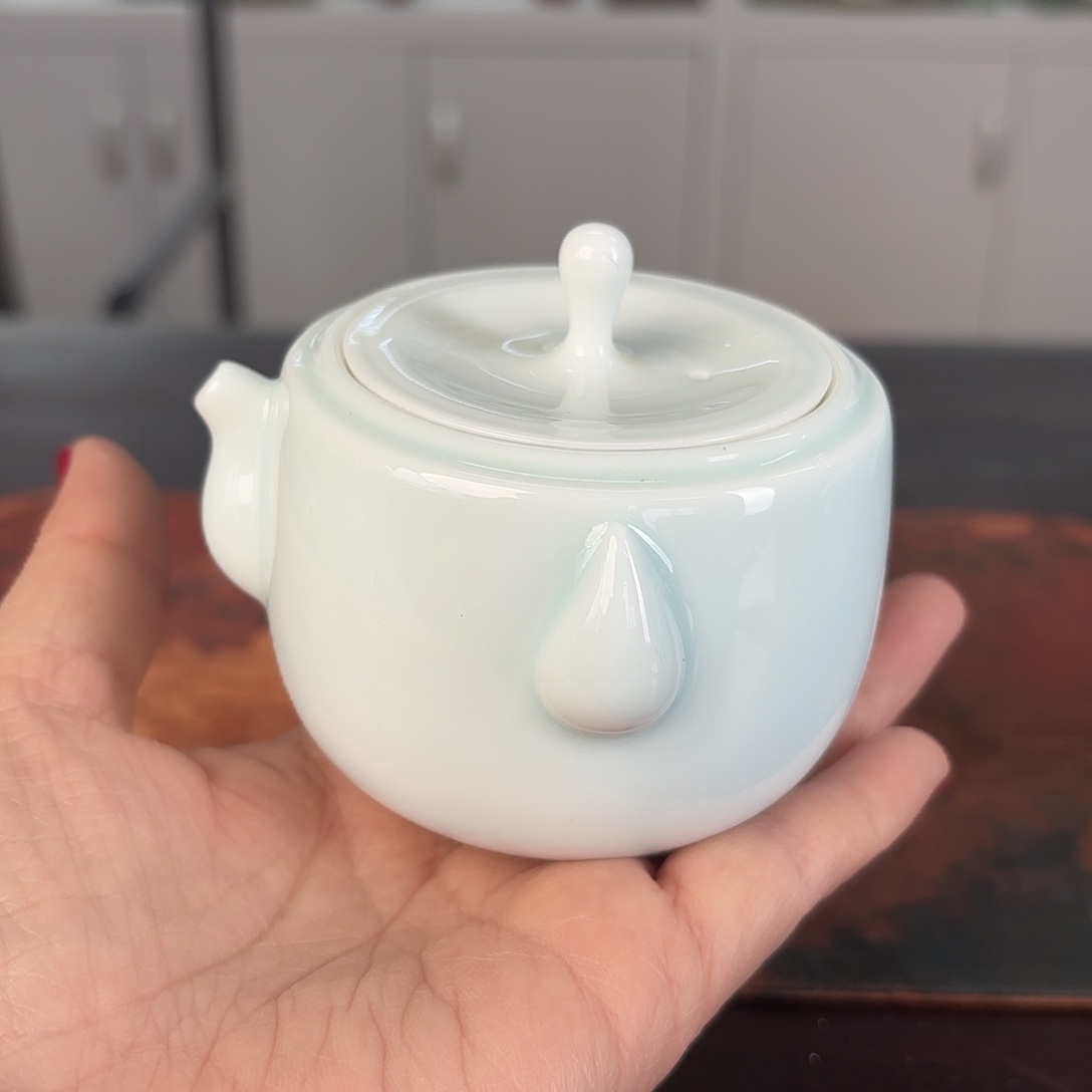 龙泉云间青瓷小米茶器