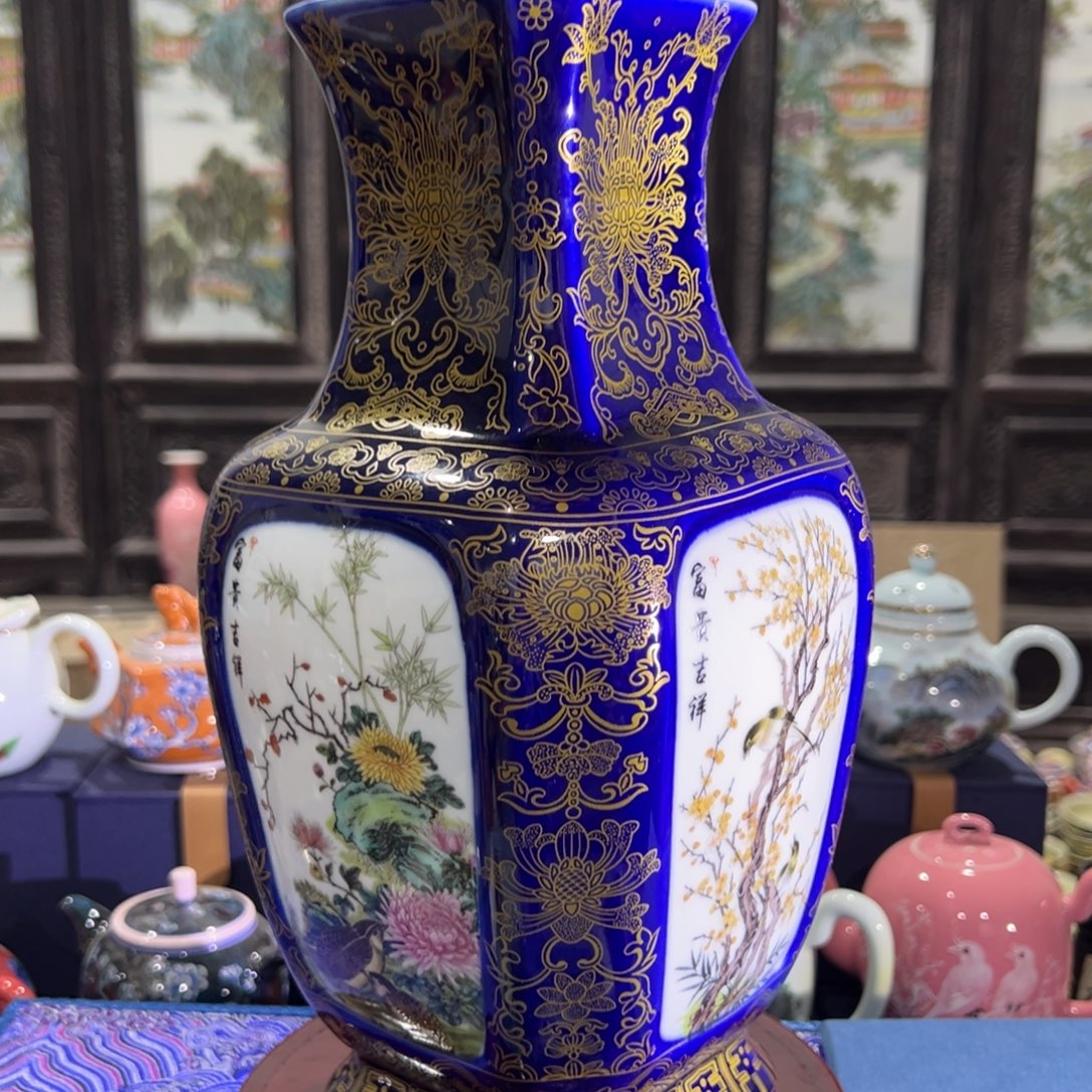 摆件陶景德镇陶瓷工艺品