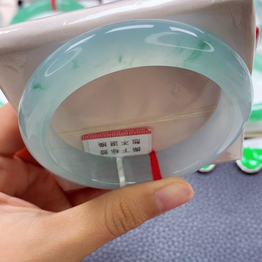 翡翠手镯未镶嵌55 56 57