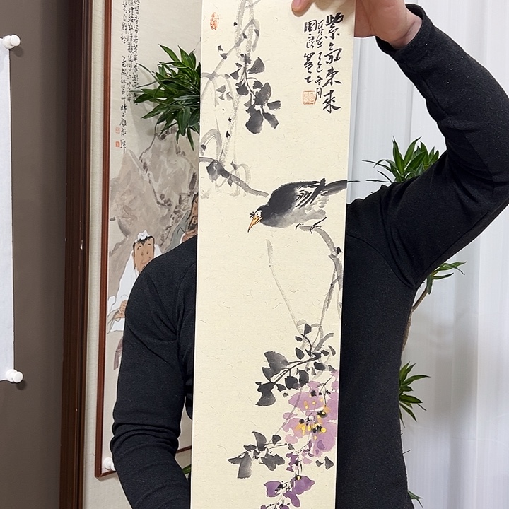 国画唐国良     手绘原创