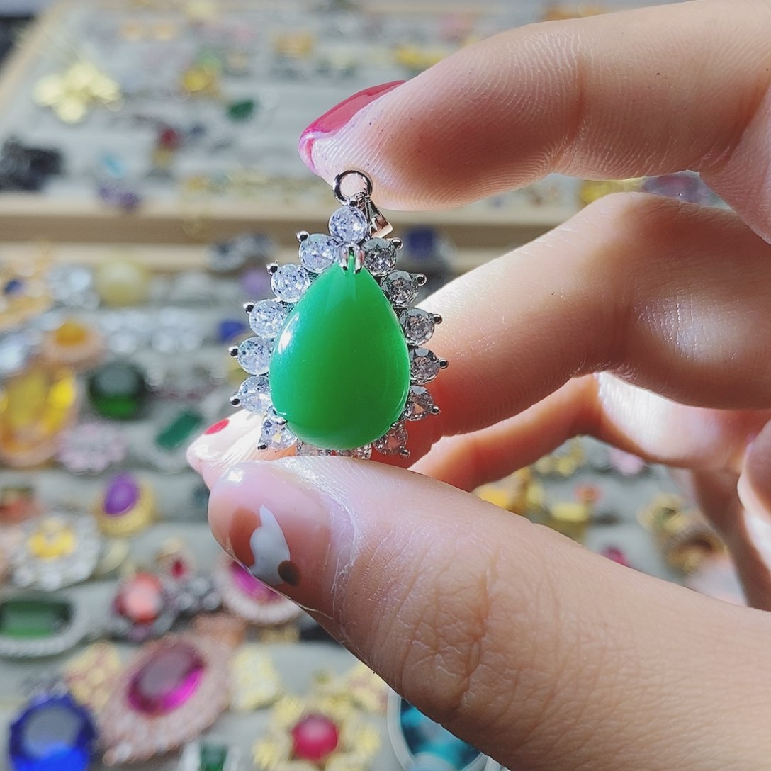 【闪购商品】托帕石耳饰银S925镶嵌