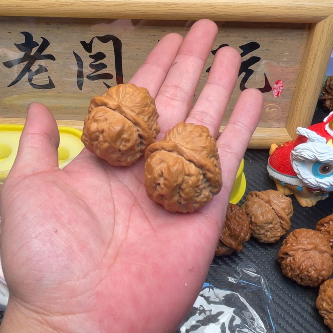 文玩核桃吊坠40蛙蛙
