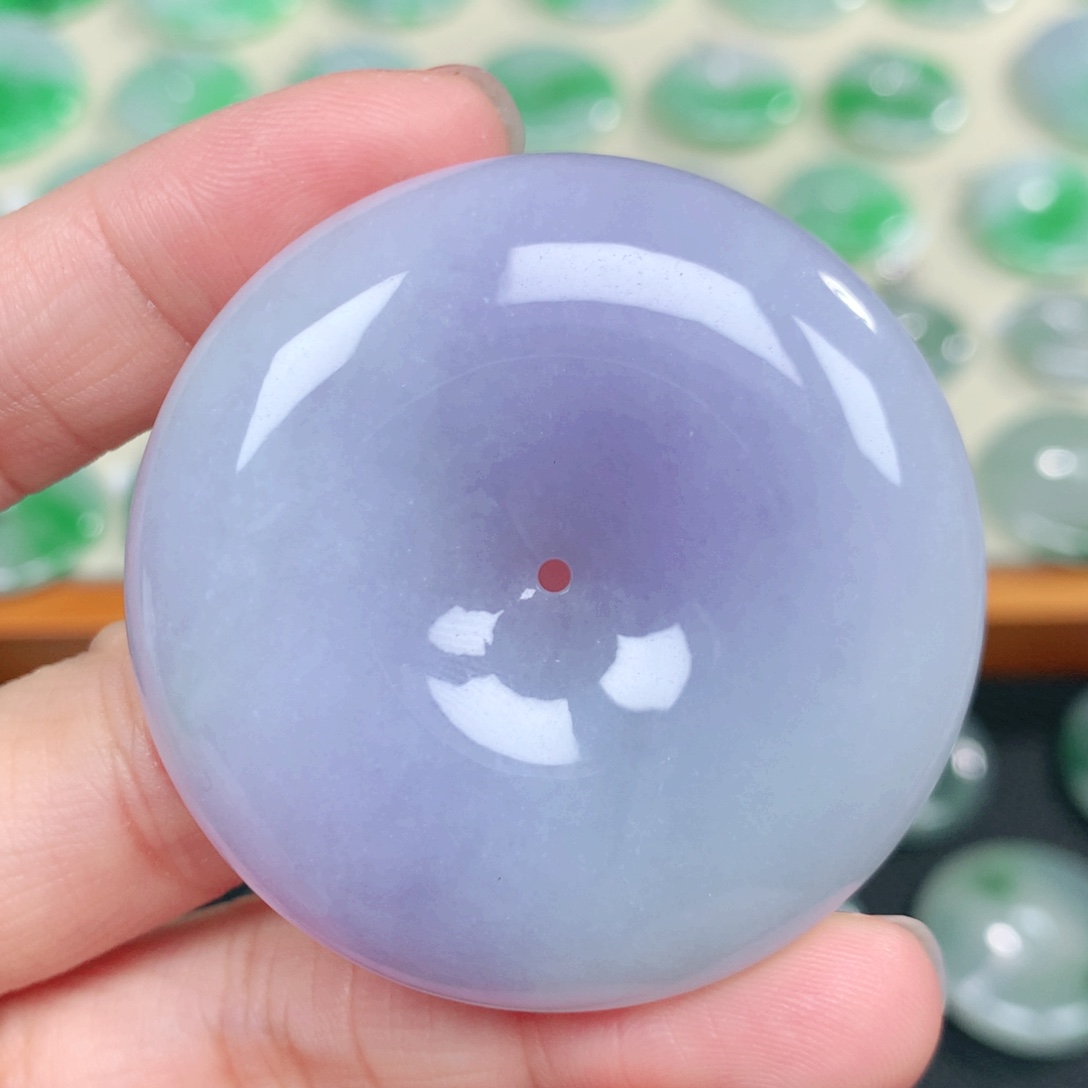 翡翠未镶嵌颈饰48.3-11.7