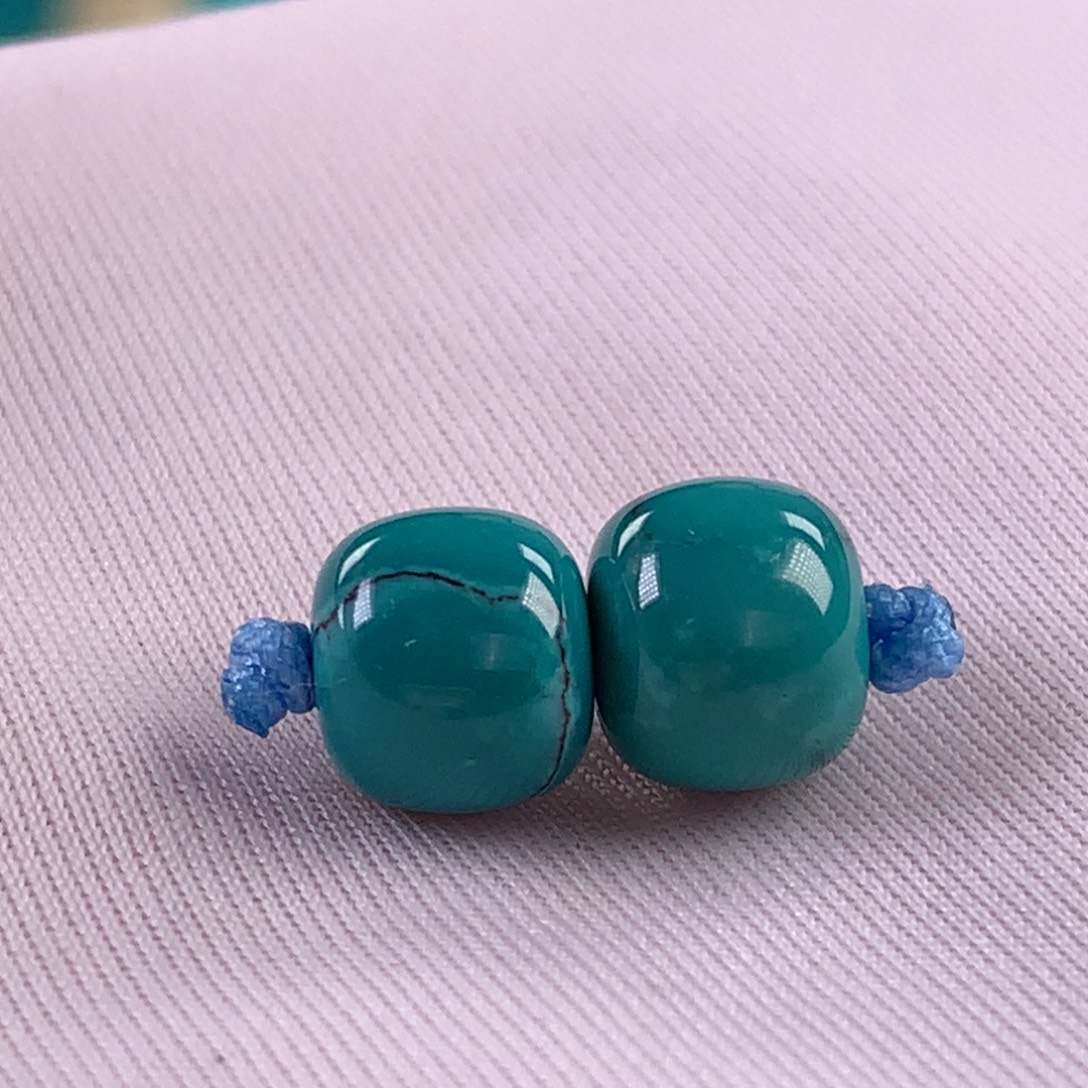 绿松石未镶嵌珠宝奇石7.8mm(92号)