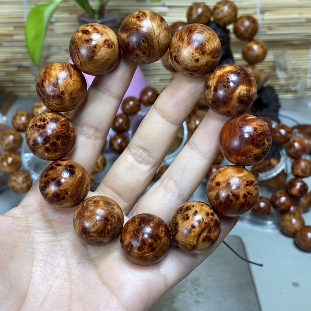 柏木（崖柏）手串/手链@**河