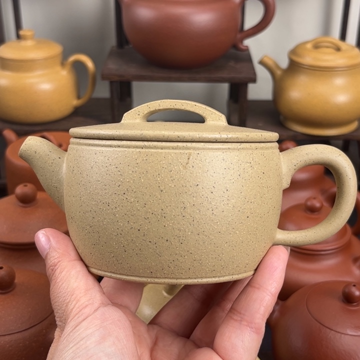 东***安茶壶紫砂全手工汉瓦