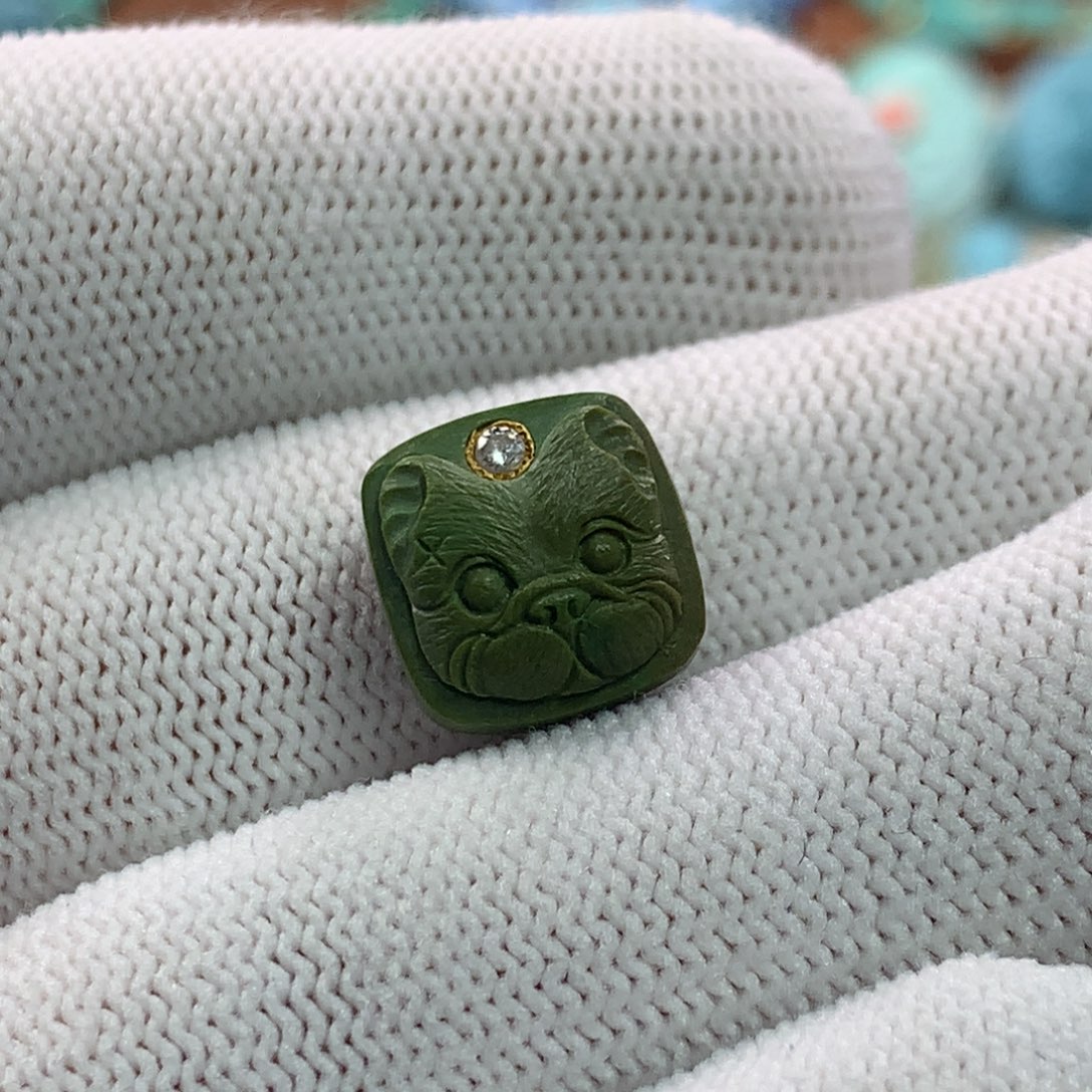 未镶嵌绿松石珠宝奇石