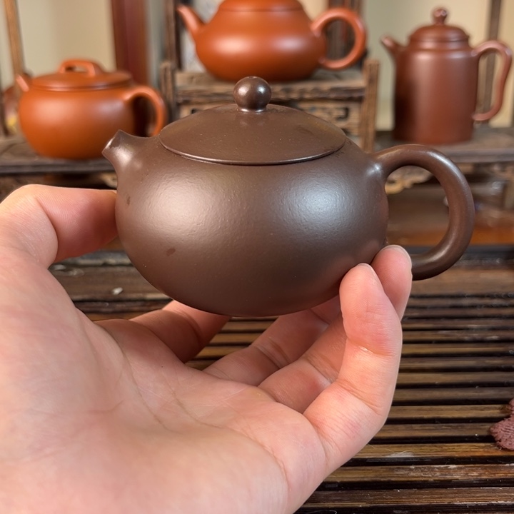 茶壶紫砂原矿紫砂手工制作