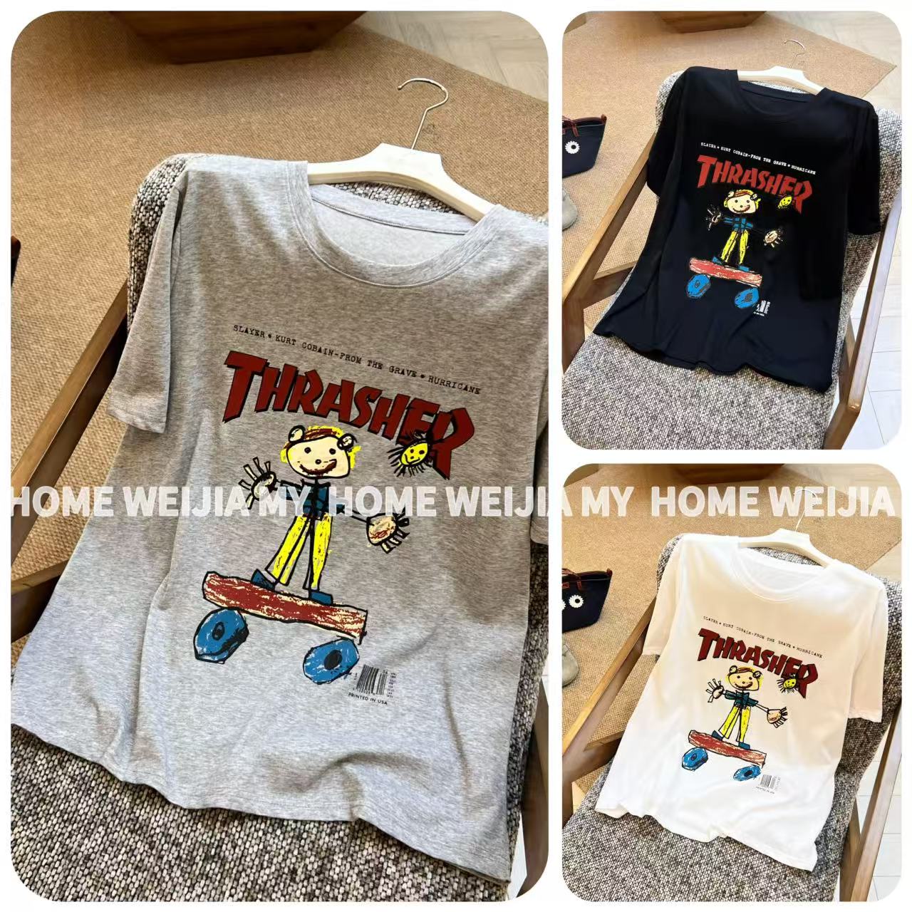 【WJ】夏款 2699 三色T恤（3-6）