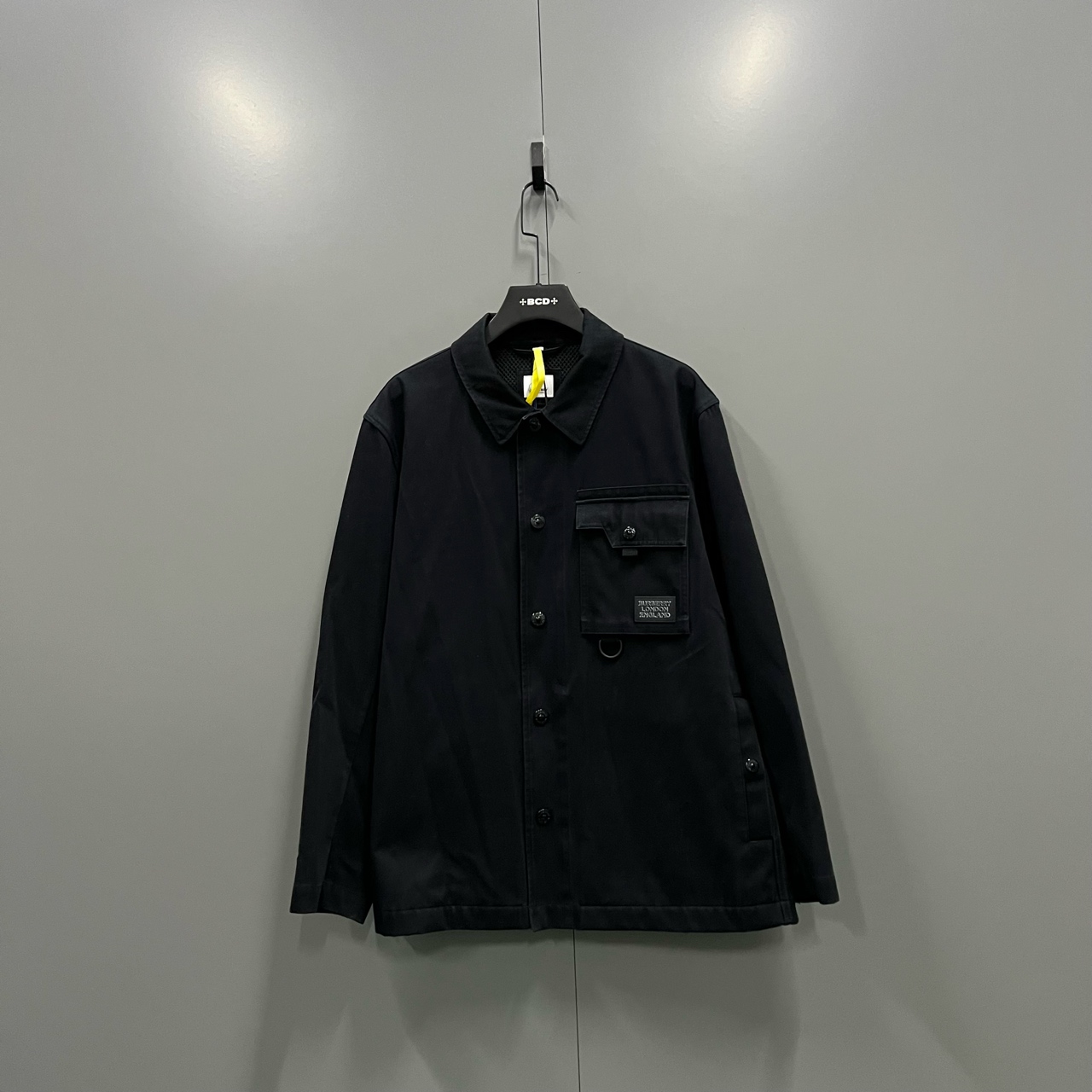 95新 BURBERRY/博柏利 （bb）201  徽标贴标口袋夹克 XL码