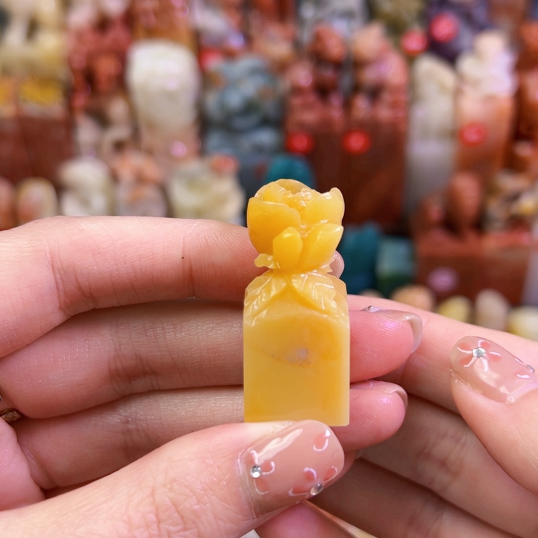 昌化石印石姣*手工制作