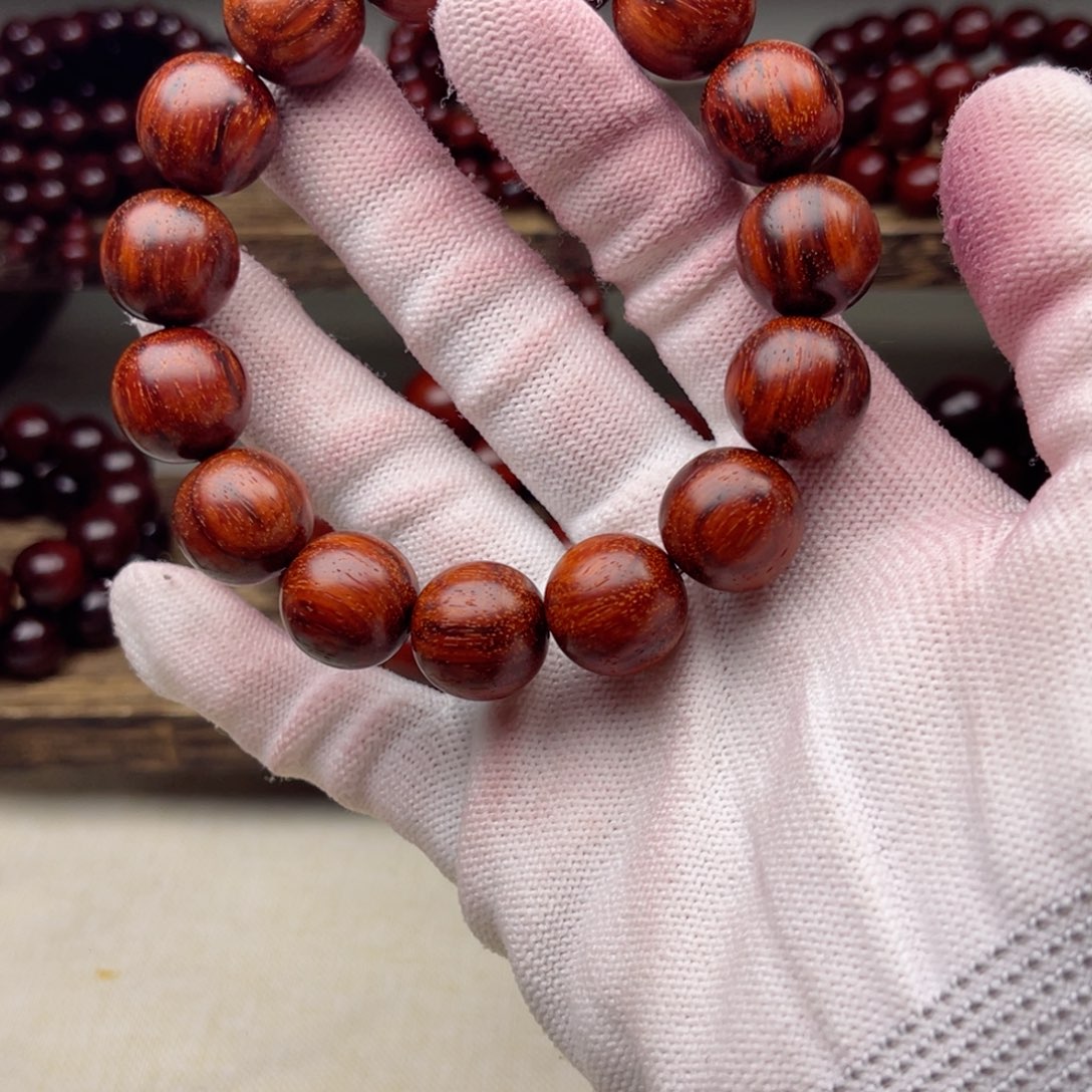 檀香紫檀（小叶紫檀）印度小叶紫檀1.5芝麻点火焰纹