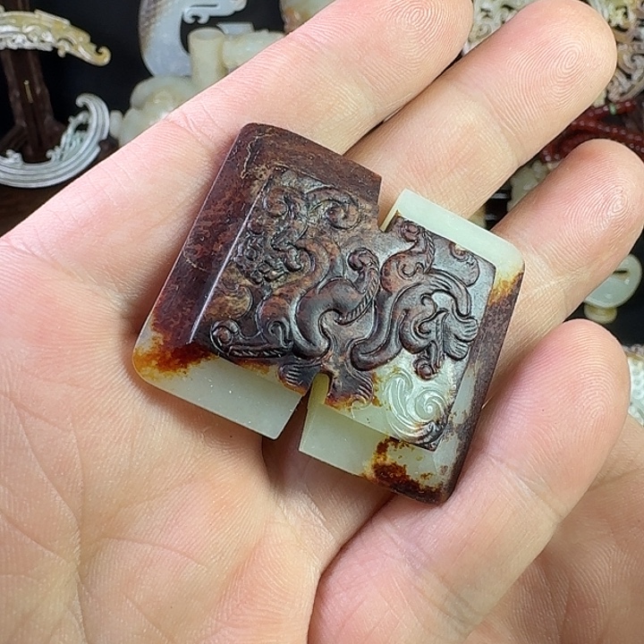 和田玉（糖玉）未镶嵌挂件