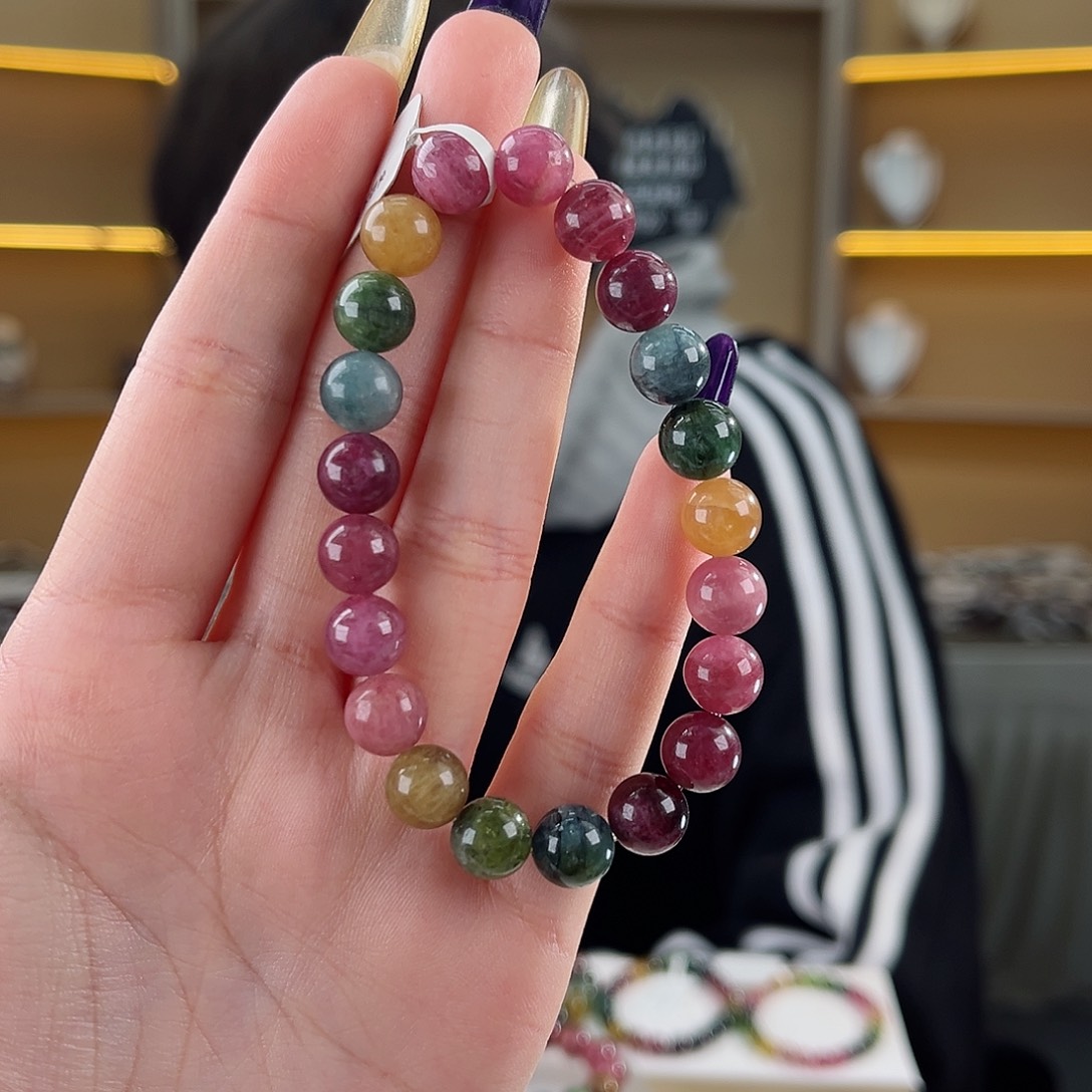 碧玺碧玺9mm（多样性发一件未镶嵌