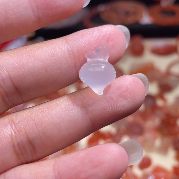 南红玛瑙萝卜（无孔打孔备注）未镶嵌491