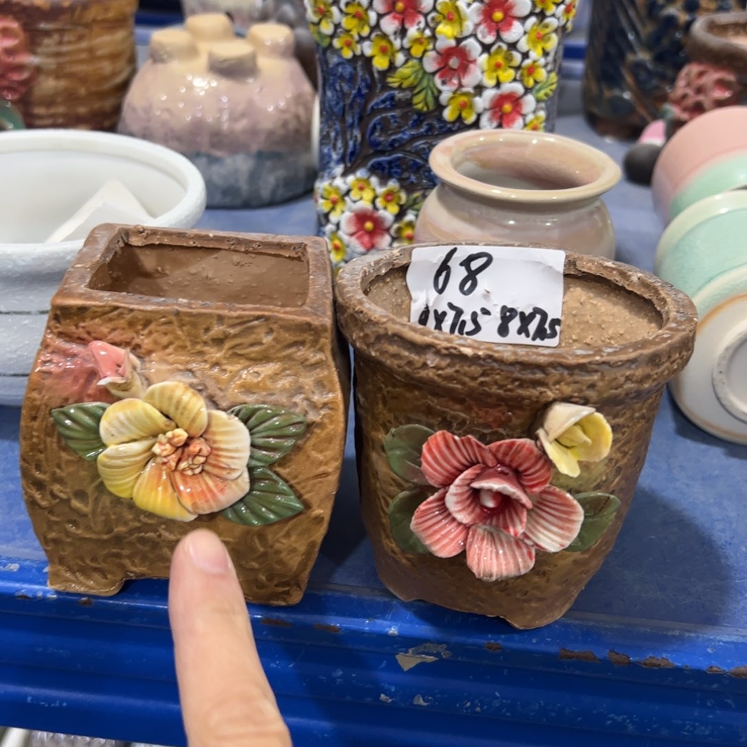 陶瓷陶瓷多肉花盆@@68