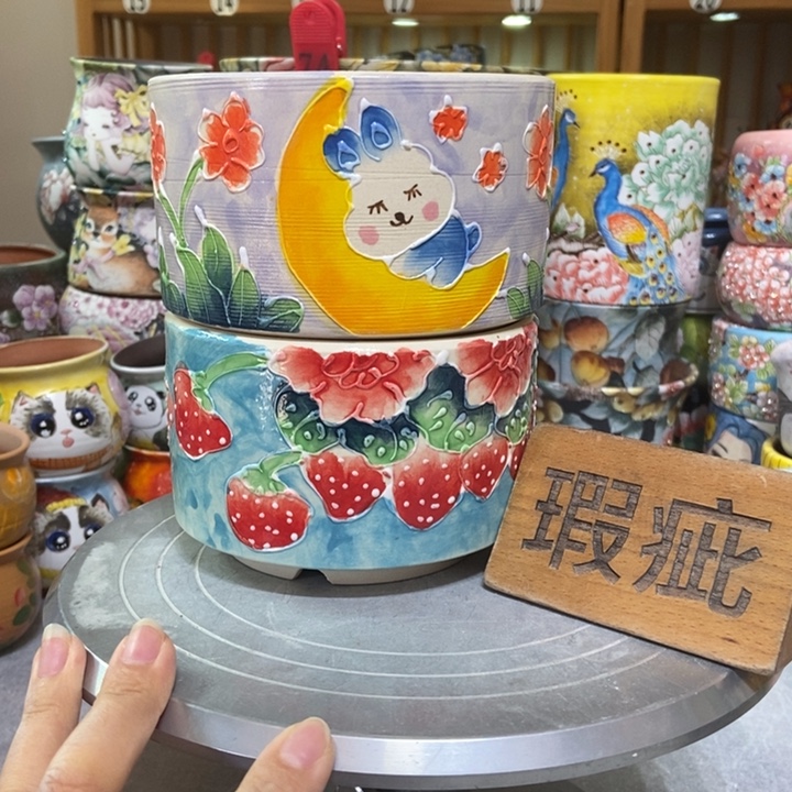 景德镇艺术手绘作品