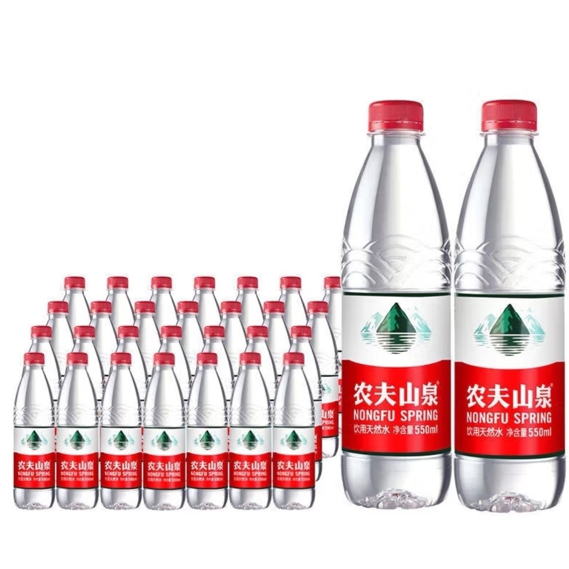 农夫山泉饮用天然水（550ml*12瓶）（步梯最高配送至二楼）