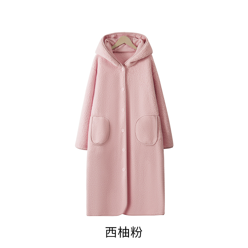 绒绒衣浴袍J0918
