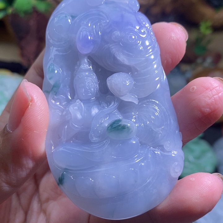 【闪购商品】颈饰未镶嵌翡翠普贤