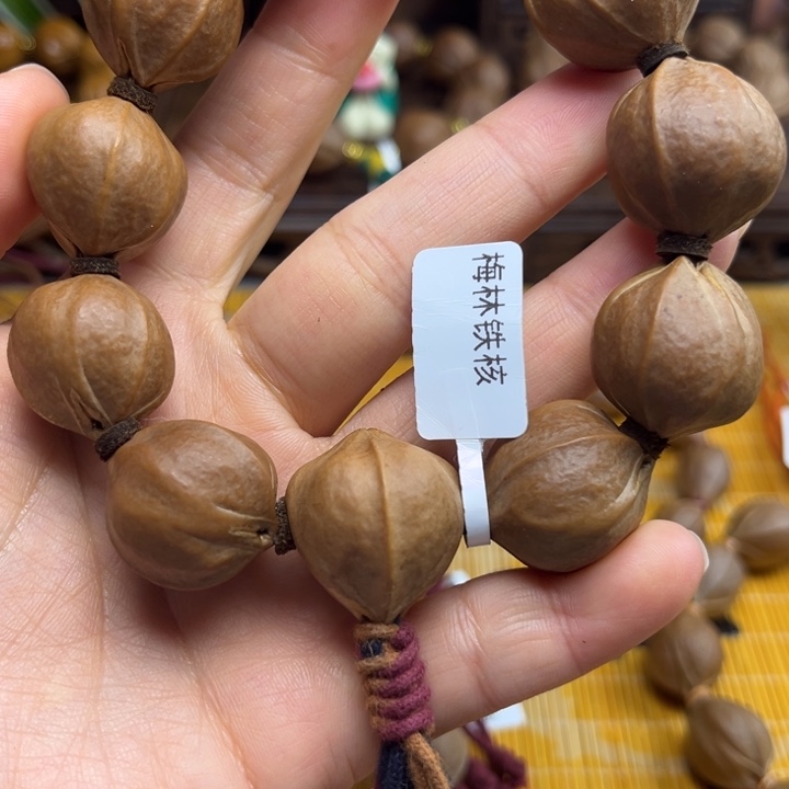 橄榄核手串/手链W**_梅林铁核2.2*2.4