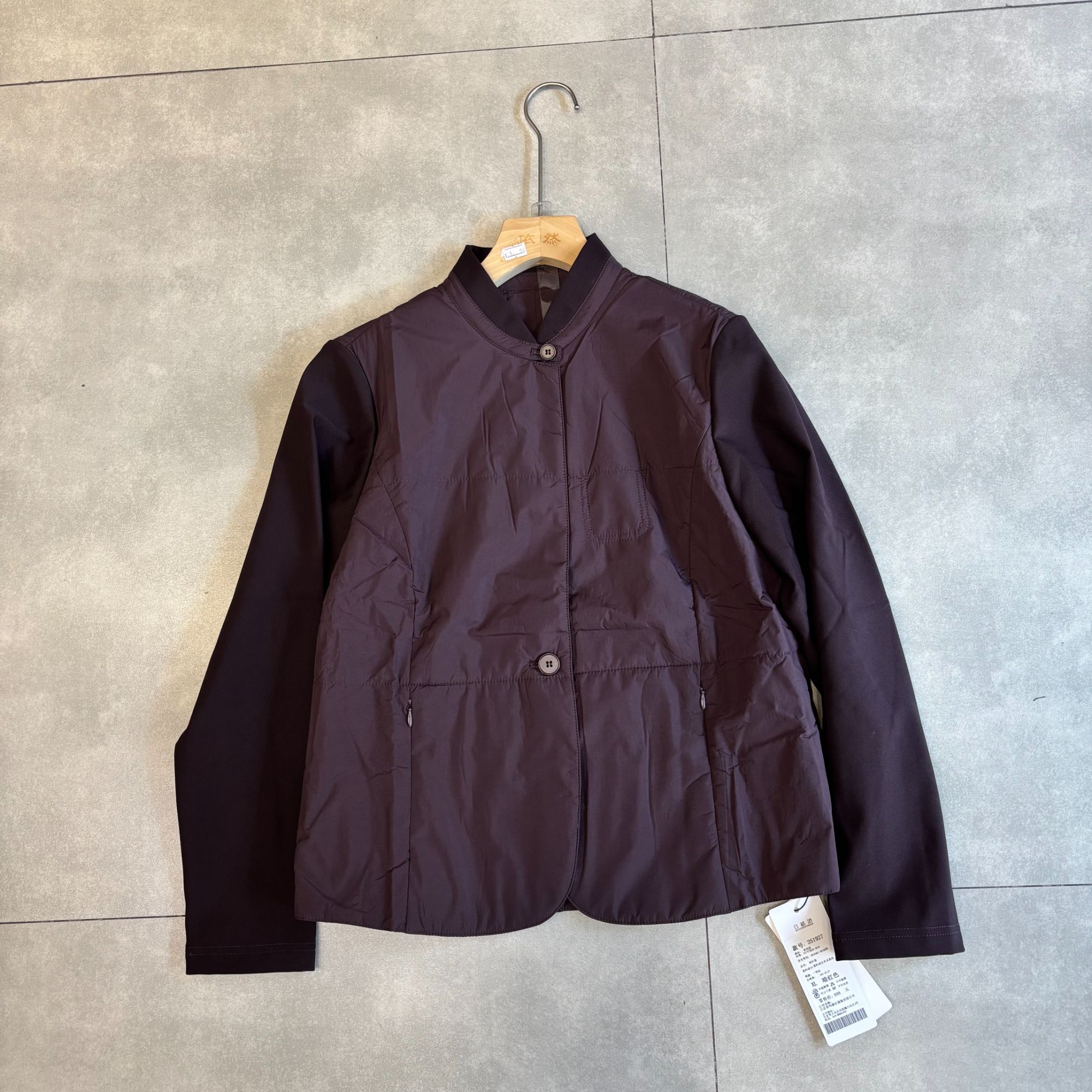 251927菲玛圆领冬季棉外套-春节聚会百搭