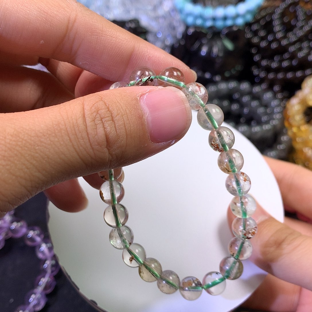 水晶手链未镶嵌天然