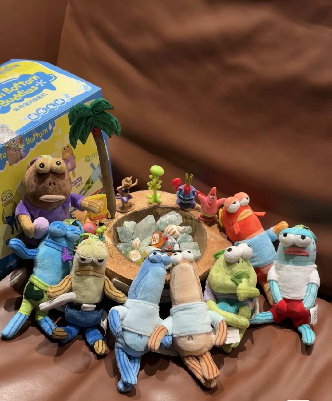 [直播代拆]比奇堡的居民们搞怪毛绒吊卡盲盒潮玩礼物