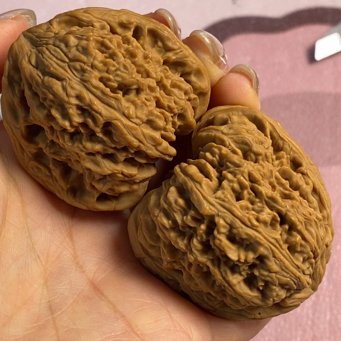 吊坠文玩核桃43南疆石黄128