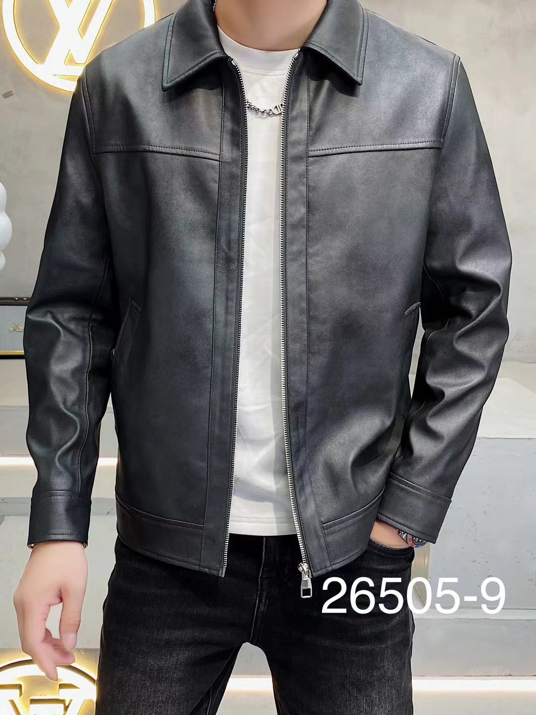 男士2025秋季新款皮衣505