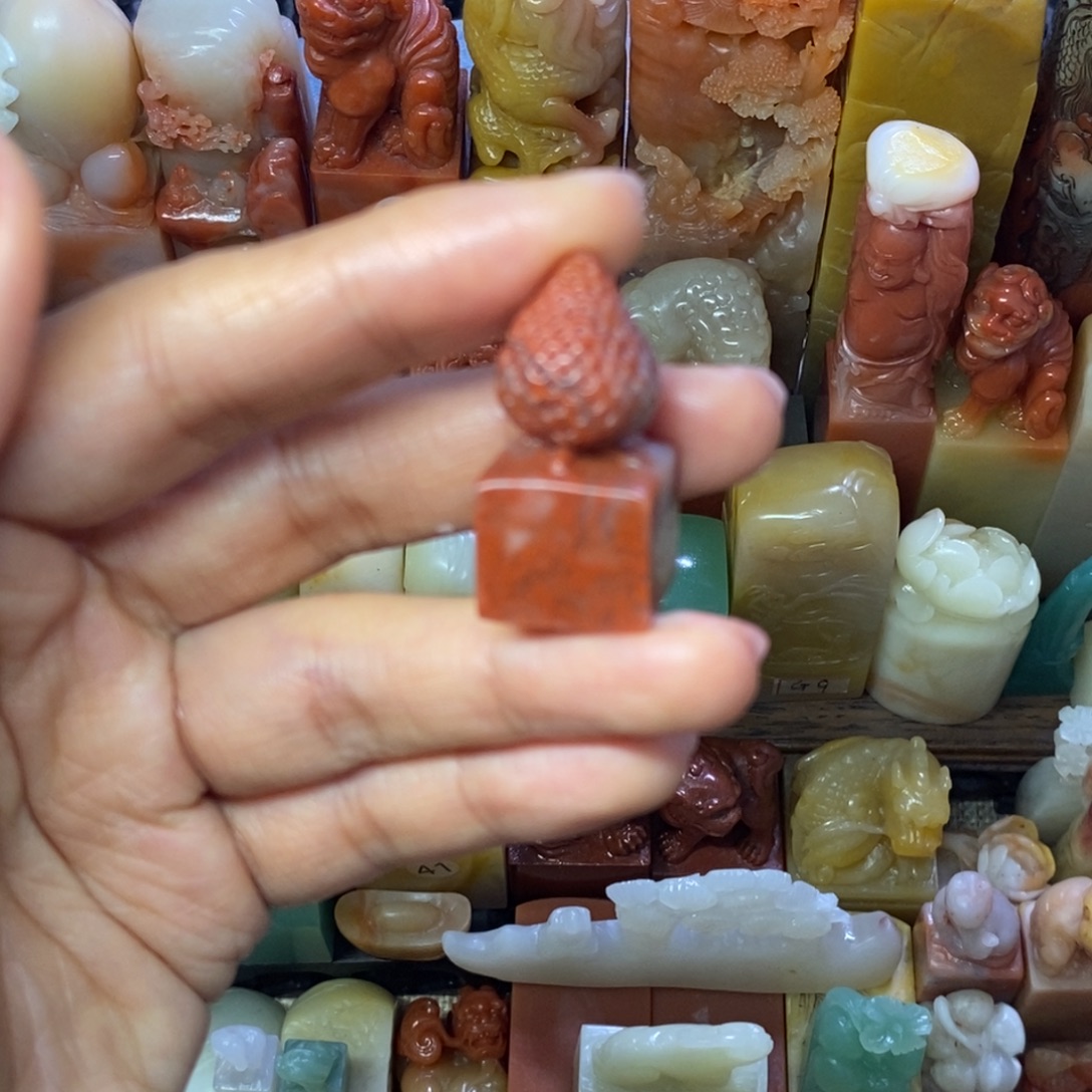 印石寿山石老挝石