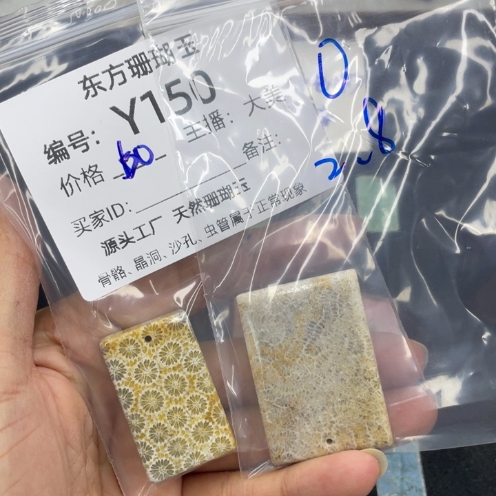O***g硅化珊瑚（珊瑚玉）合金颈饰