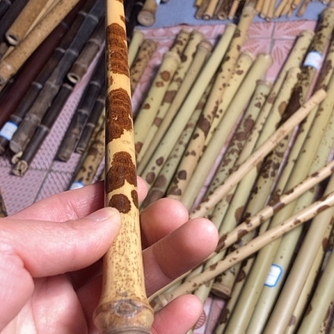 听*儿精美湘妃竹一个起拍