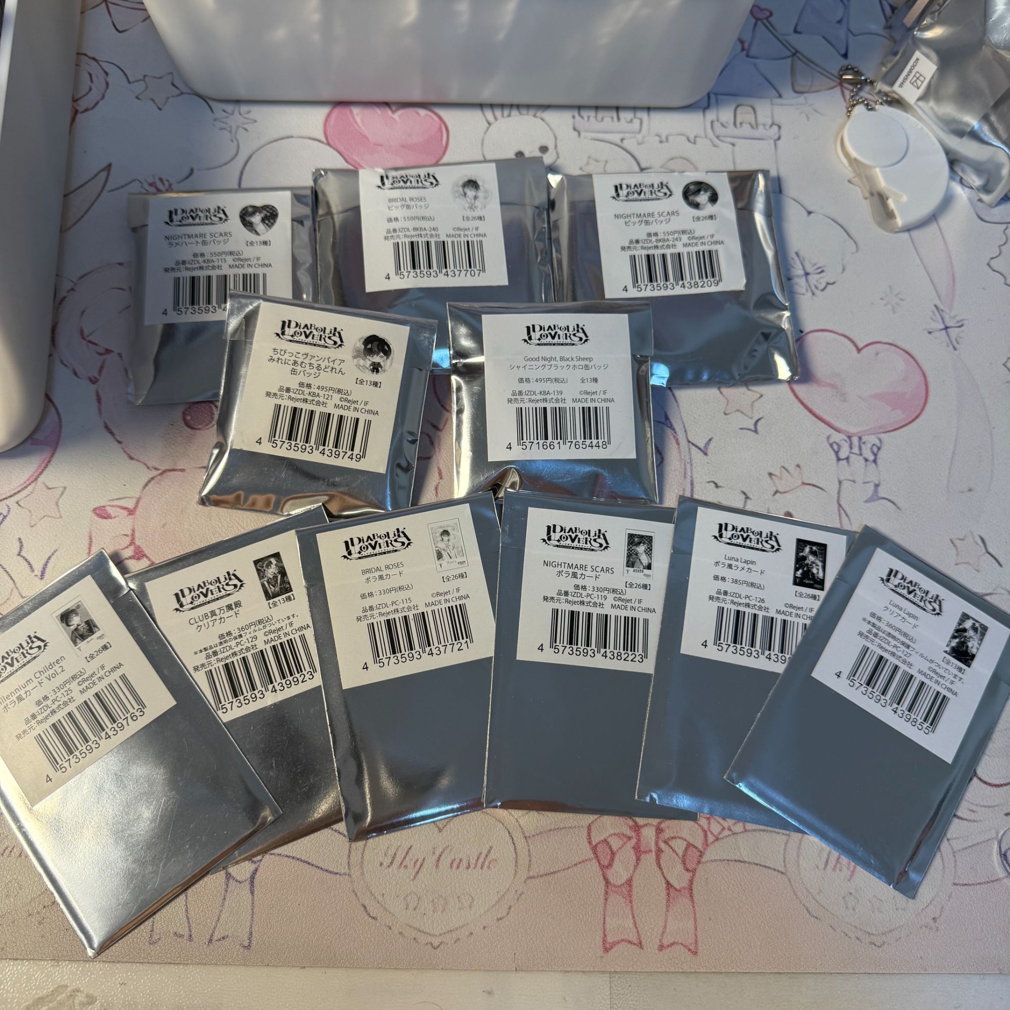 <盲盒>魔鬼恋人系列日谷吧唧拍立得混池(未成年人禁止下单）