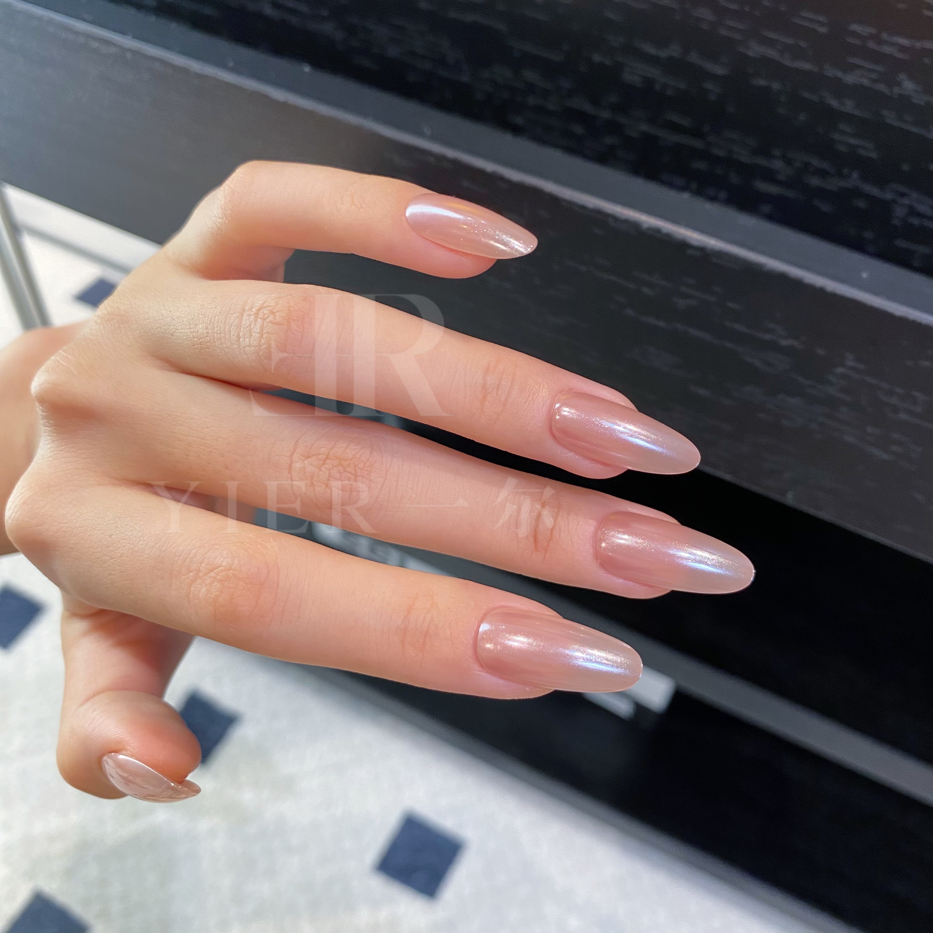 [ 澳白 ] 一尔 月光粉蹭粉 显白 微透 简约高级纯手工穿戴甲