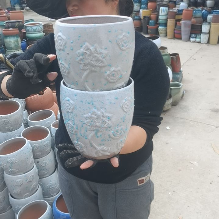 红陶口17高20瑕疵