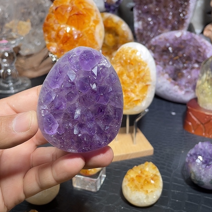 珠宝半成品水晶未镶嵌