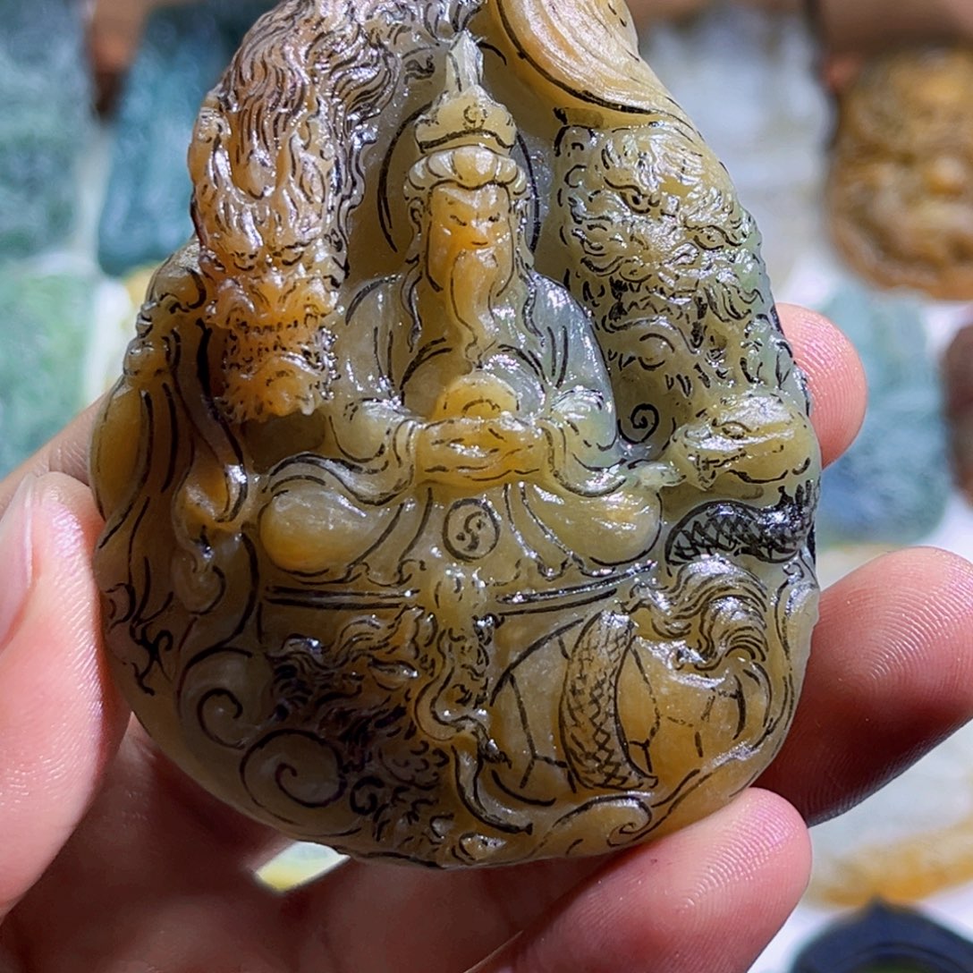 马***富定制翡翠未镶嵌定制翡翠未镶嵌挂件不退不换