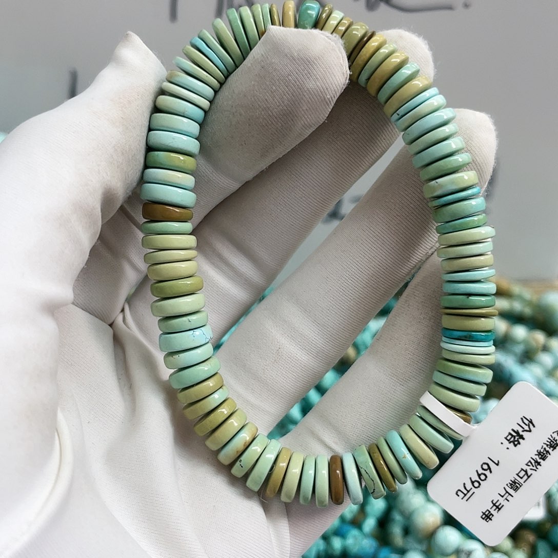 【闪购商品】绿松石珠宝奇石未镶嵌卡8