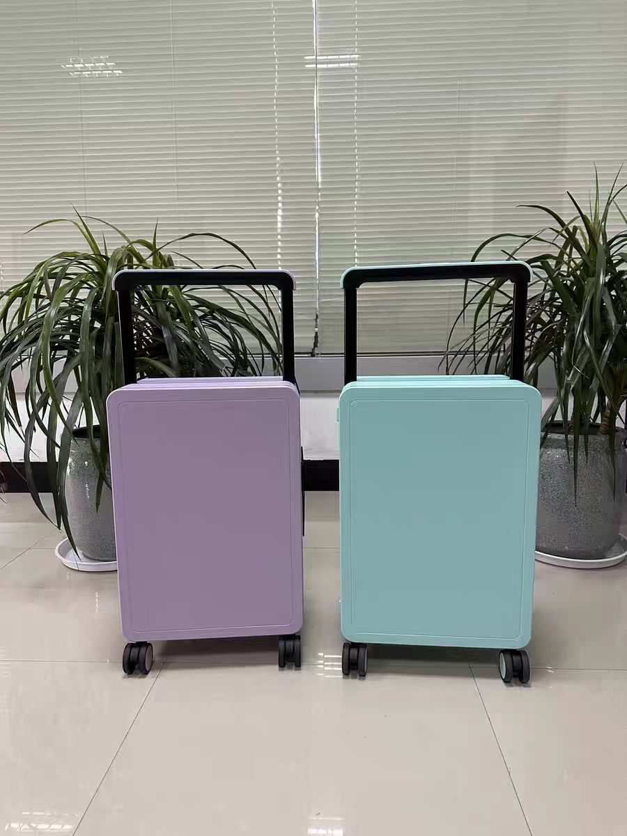 中置宽拉杆20寸万向轮静音男女同款登机箱旅行拉杆箱密码箱