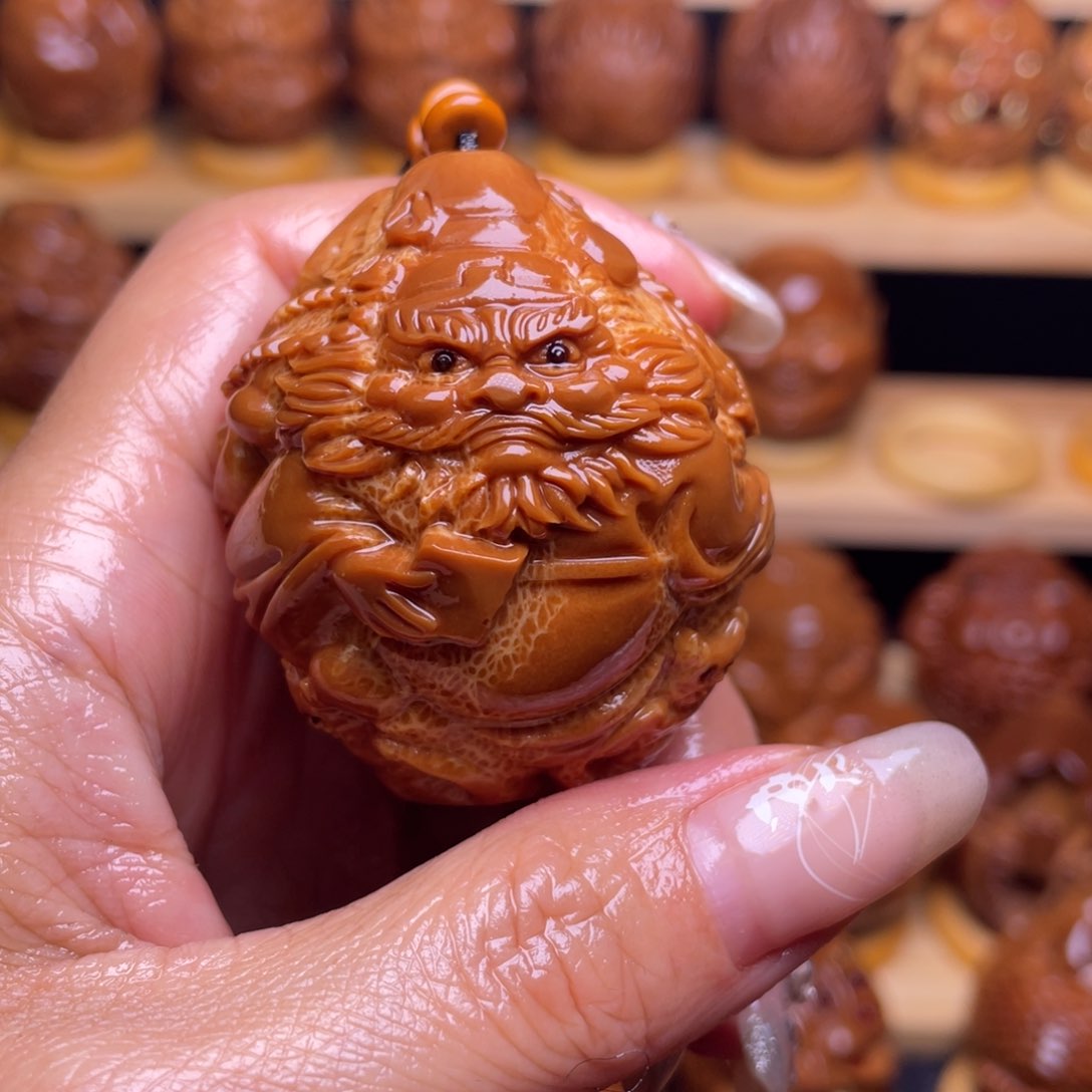 橄榄核把件太*府巴西大橄榄