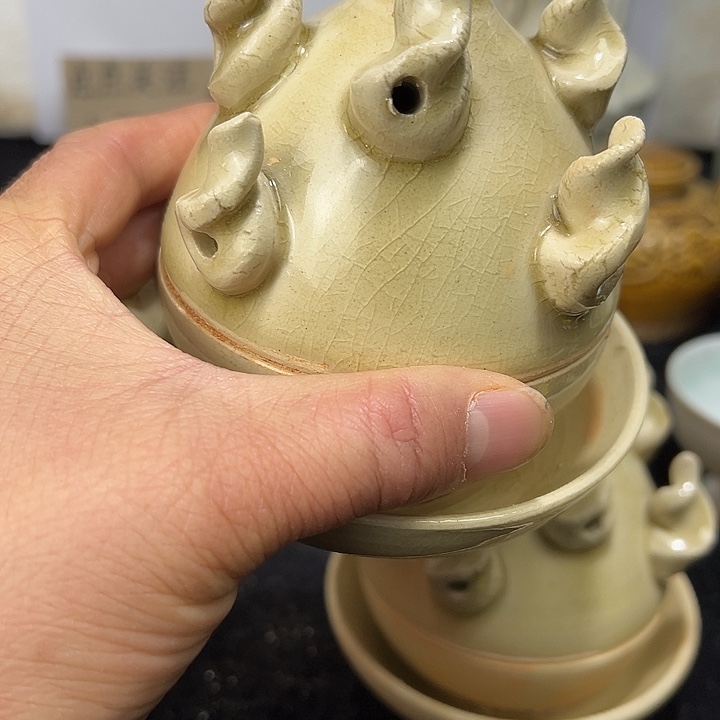 光***尘其他陶博山炉熏炉