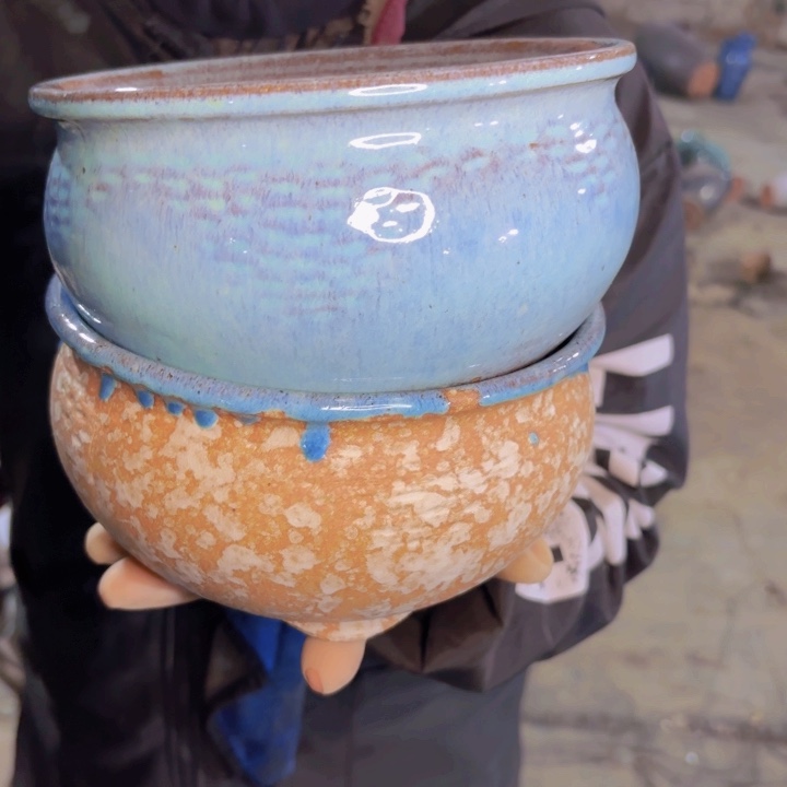 紫砂花盆 透气 口径 高度 