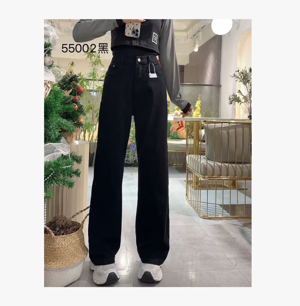 【WJ】秋款 玉 55002  牛仔裤（3-6）